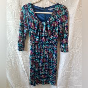 3/4 sleeve professional dress